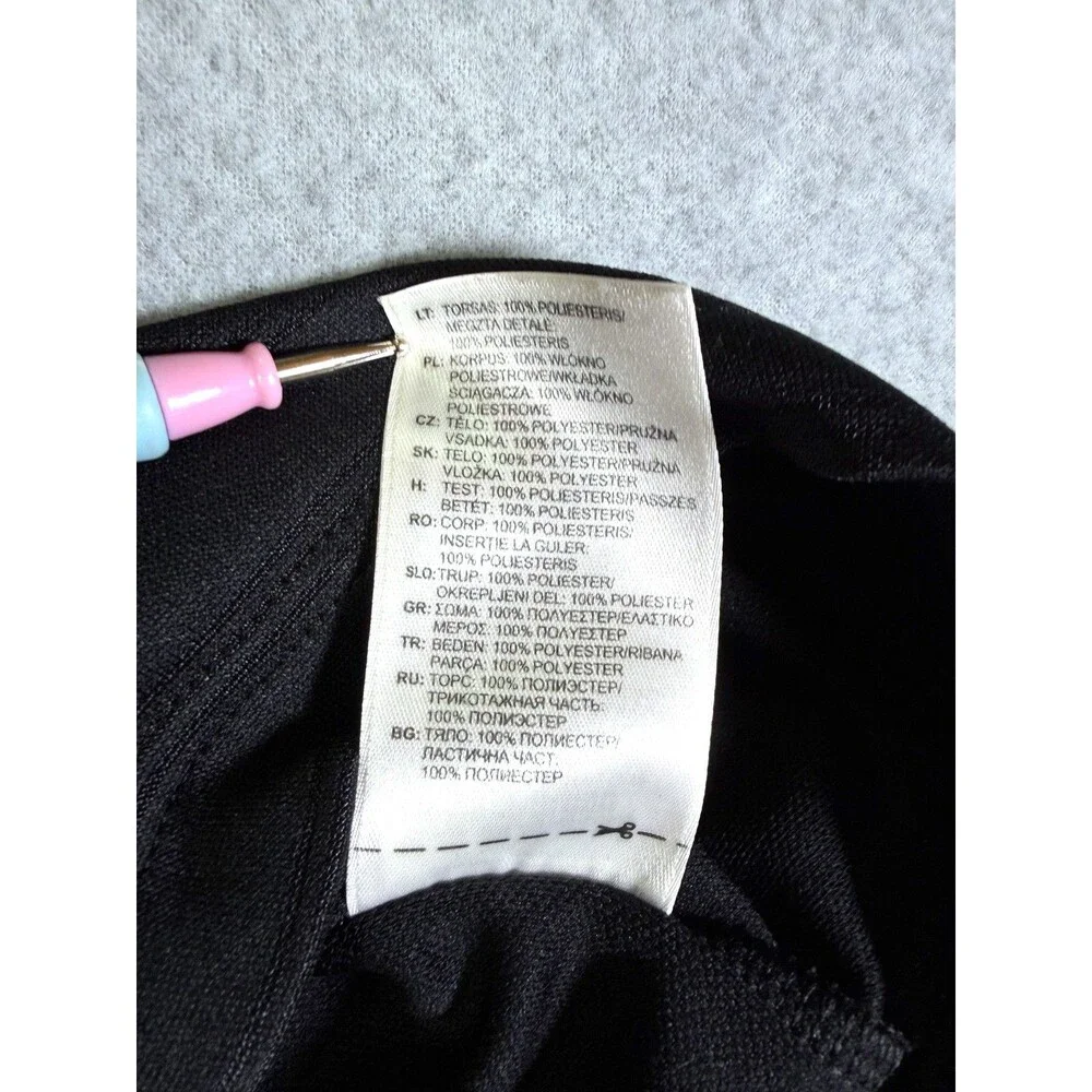 adidas Men's Black SMU Polo Shirt Performance Short Sleeve Collared Top 21.5